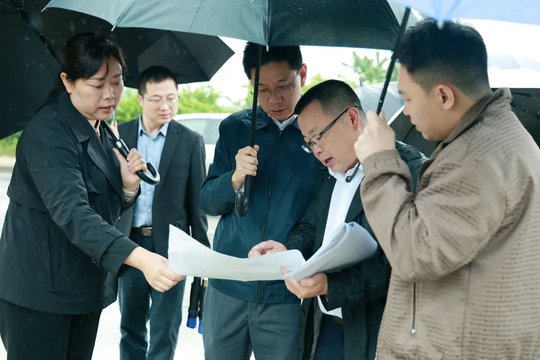 安顺市委副书记陈健莅临固达电线电缆集团调研三期项目