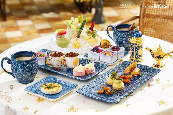 上海康莱德酒店联袂沙特当代先锋艺术家 REXCHOUK 呈献"沙漠狂想曲" 主题艺术下午茶