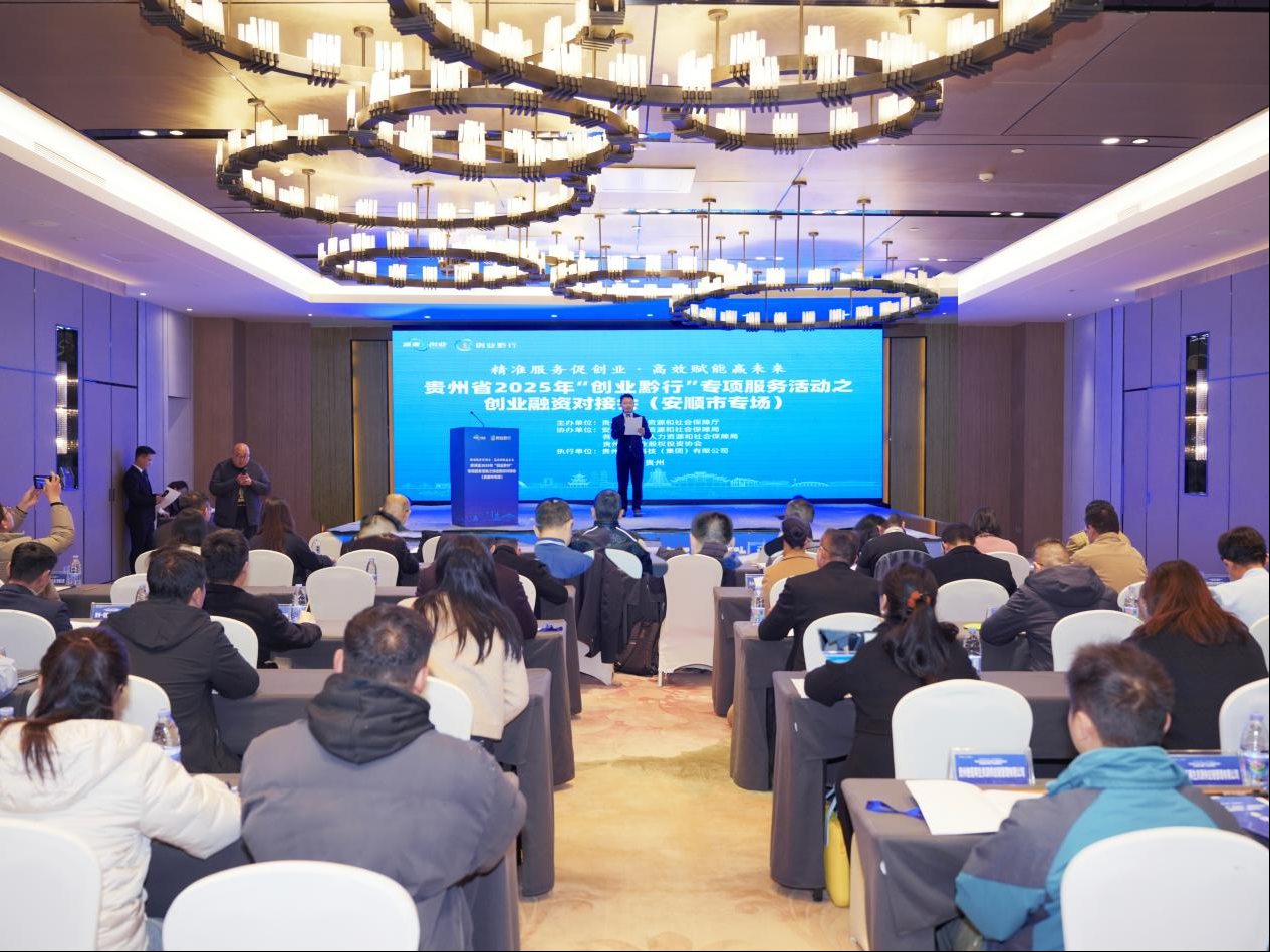 贵州省“创业黔行”安顺市专场融资对接会成功举办