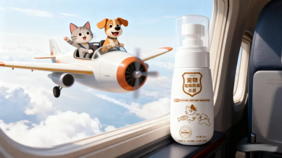 元旦携宠出行攻略｜4大核心注意事项+贵州百草轩2款消毒神器，安心带毛孩子跨年！