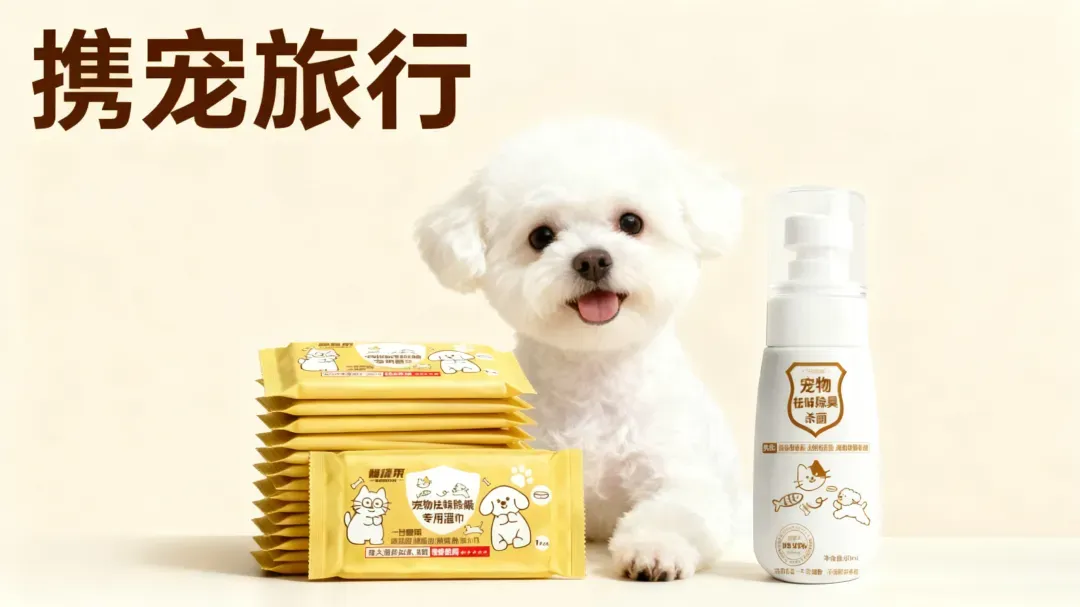 2026文旅新趋势！宠物经济与文旅融合升温，解锁携宠出行便携消毒好物