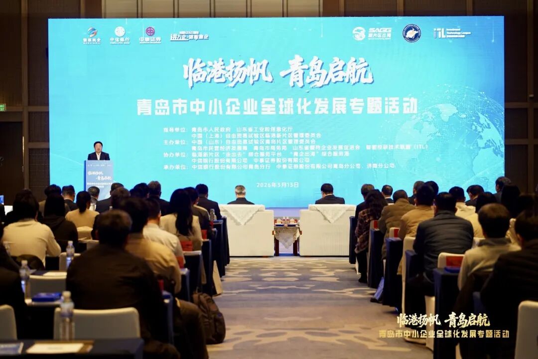 深化青沪联动、共筑出海通途，临港新片区亮相青岛市中小企业全球化发展专题活动