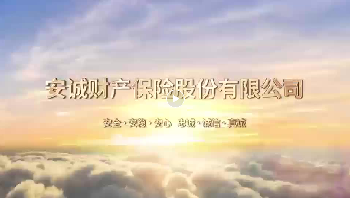 【宣传片】安诚财产保险股份有限公司